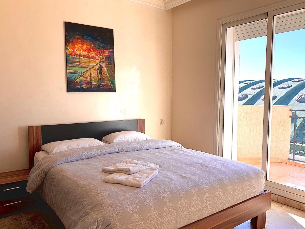 Sab 12 - Amazing View Of The Mosque Hassan. Luxury Apartment. 2 Bedrooms. Casablanca Kültér fotó